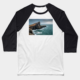 Neist Point Lighthouse Baseball T-Shirt